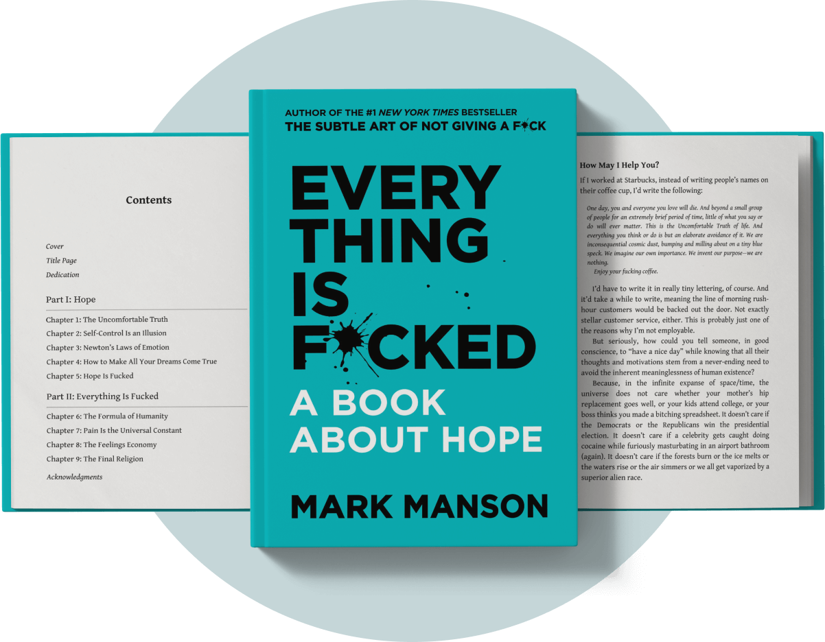 Are we all F*cked? - Mark Manson