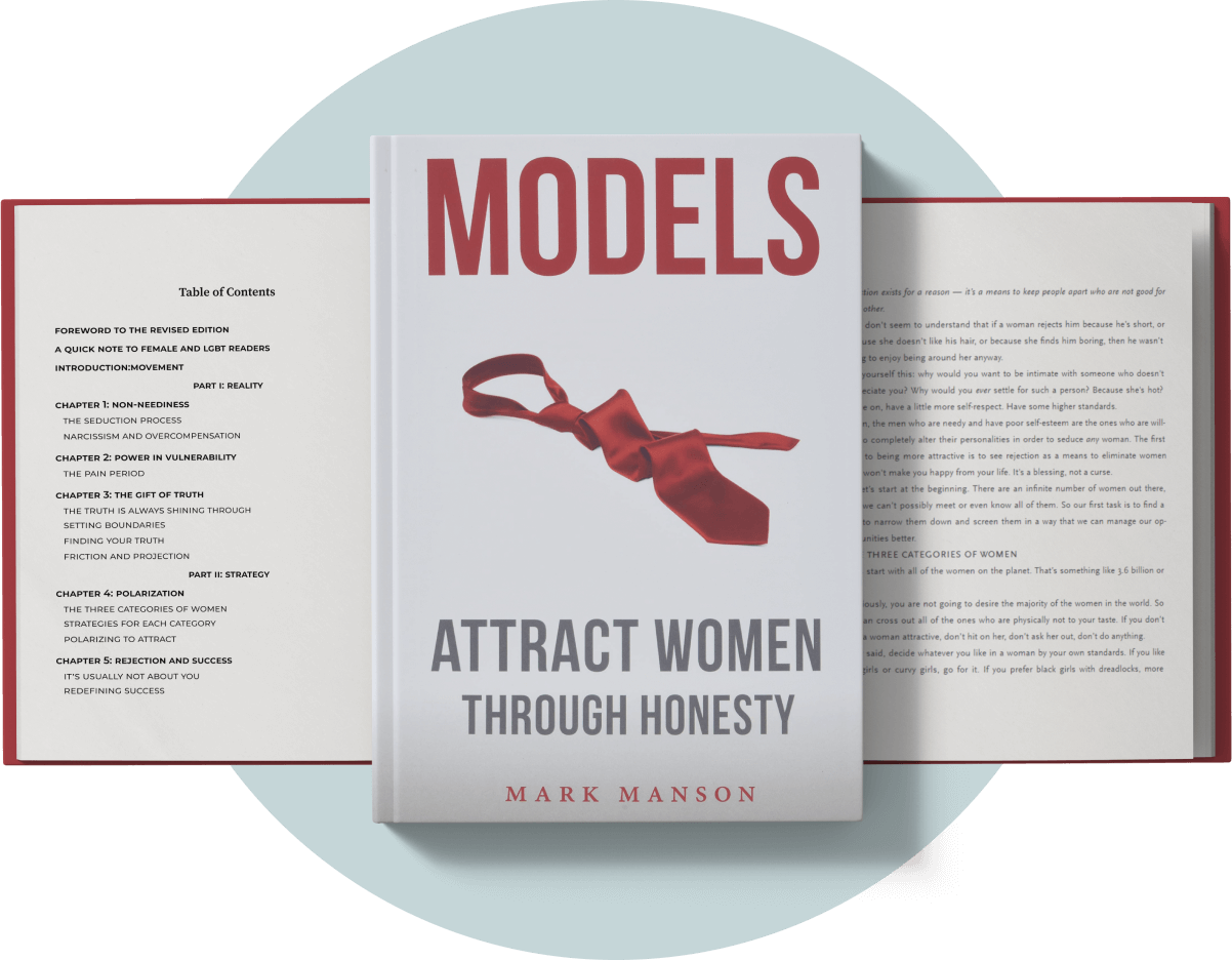 Models: Attract Women Through Honesty by Manson, Mark