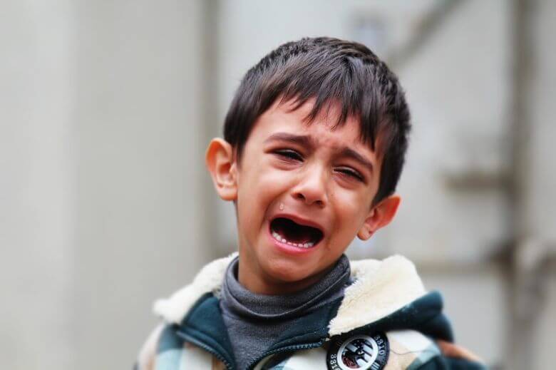 Child crying