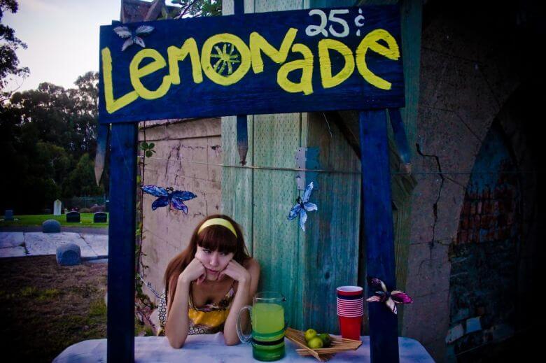 American Dream Graveyard Lemonade Stand