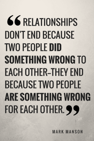 Someones ruin relationship to how How do