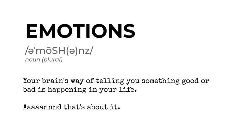 Emotions definition