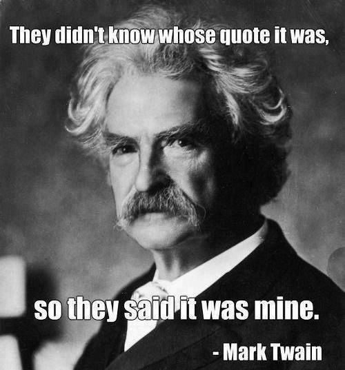 Mark Twain - Quote